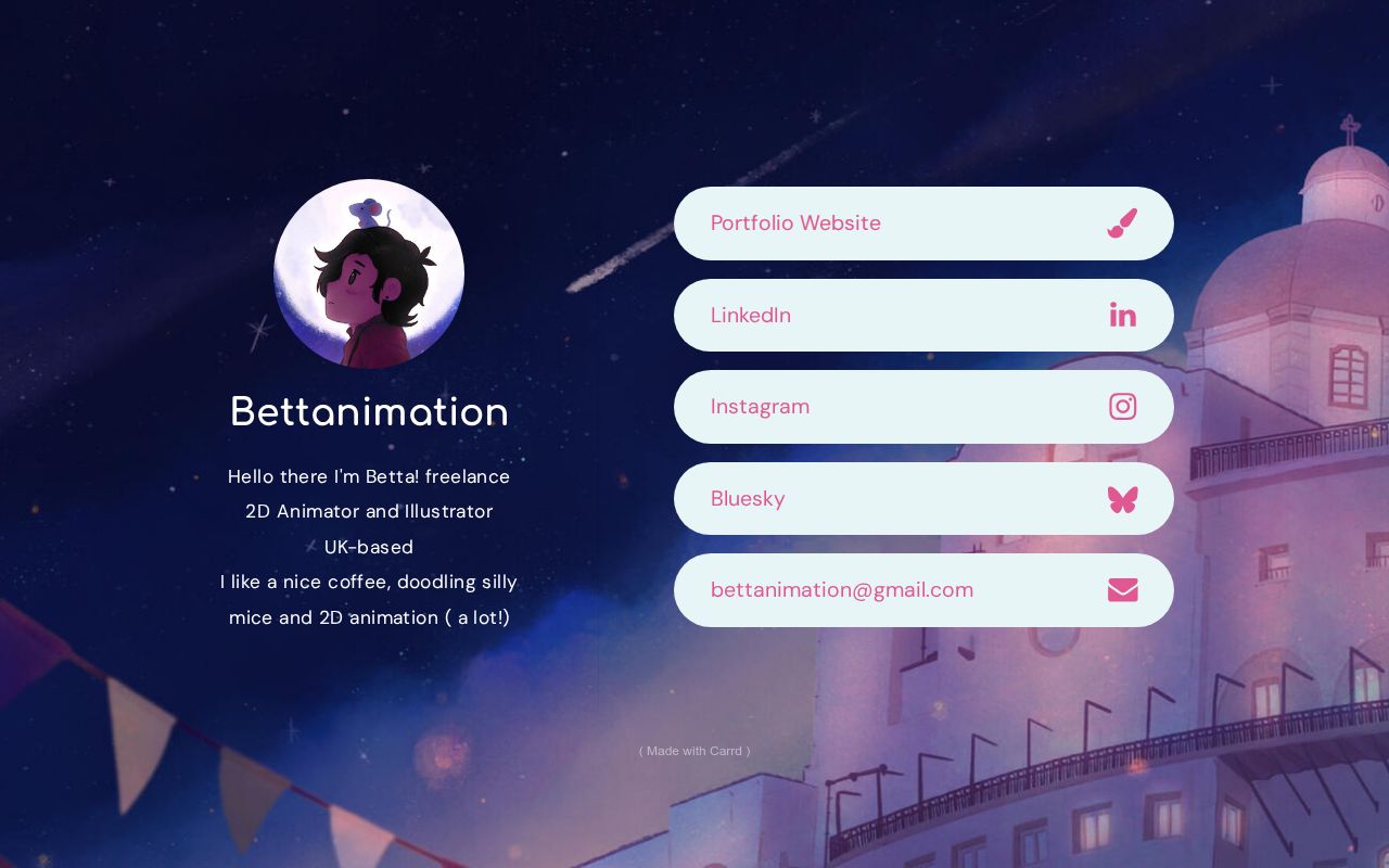 Bettanimation Sites and Portfolio